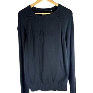 Guess Vintage Y2K Knit Woven Sweater Men’s XXL - Casual Preppy Designer Luxury